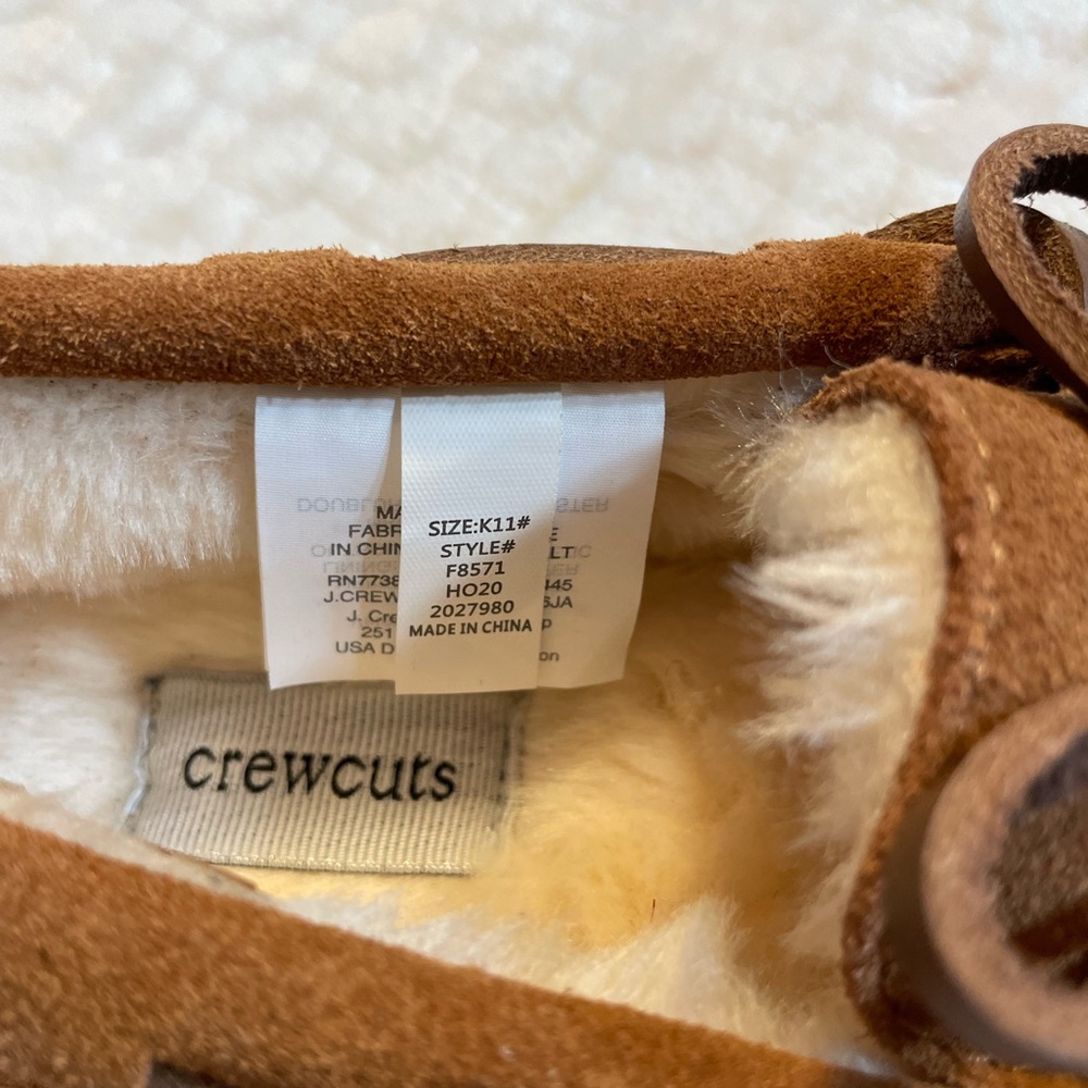 Crewcuts Brown Suede Shoes